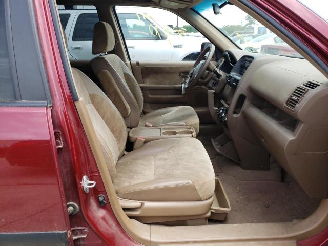 Photo 5 from auction – 2004 HONDA CR-V EX with VIN SHSRD78884U234434