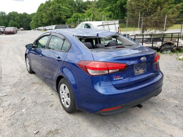 Photo 3 from auction – 2017 KIA FORTE LX with VIN 3KPFL4A72HE032911