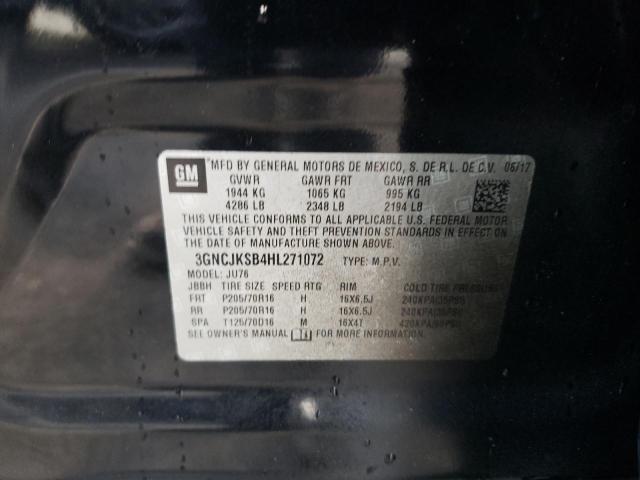 Photo 10 from auction – 2017 CHEVROLET TRAX LS with VIN 3GNCJKSB4HL271072