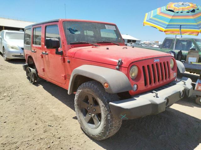JEEP WRANGLER U 2015 with VIN 1C4BJWDG5FL544355 - Photo from auction