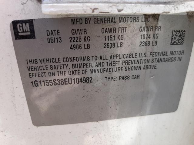 Photo 10 from auction – 2014 CHEVROLET IMPALA LTZ with VIN 1G1155S38EU104982