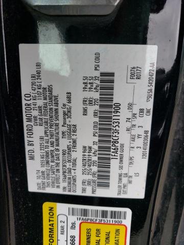 Photo 10 from auction – 2015 FORD MUSTANG GT with VIN 1FA6P8CF3F5311900