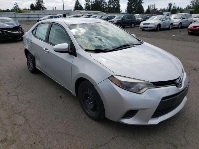 TOYOTA COROLLA L 2015 with VIN 5YFBURHEXFP227230 - Photo from auction