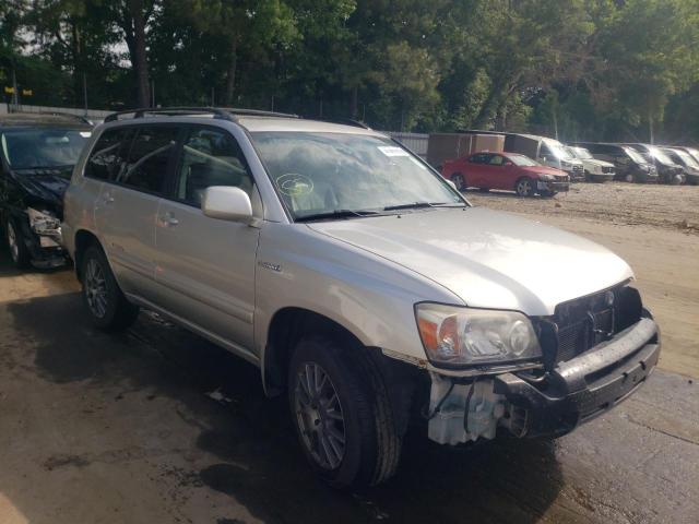 TOYOTA HIGHLANDER 2007 with VIN JTEDW21A770017757 - Photo from auction