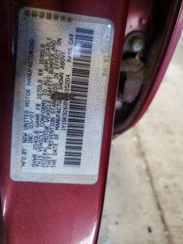 Photo 10 from auction – 1997 GEO PRIZM BASE with VIN 1Y1SK5268VZ435204