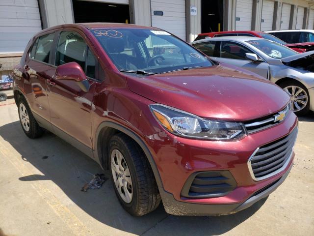 CHEVROLET TRAX LS 2017 with VIN 3GNCJKSB2HL240628 - Photo from auction