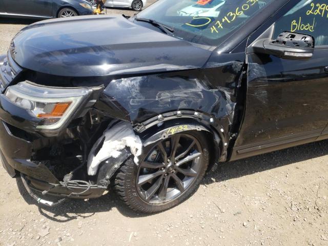 Photo 9 from auction – 2018 FORD EXPLORER X with VIN 1FM5K7D86JGB79545