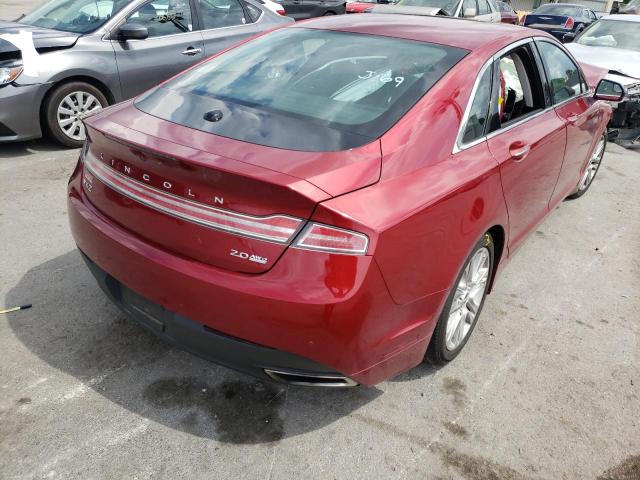 Photo 4 from auction – 2015 LINCOLN MKZ with VIN 3LN6L2J92FR603594