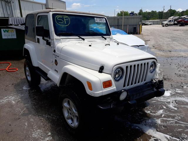 JEEP WRANGLER / 2001 with VIN 1J4FA59S11P325672 - Photo from auction