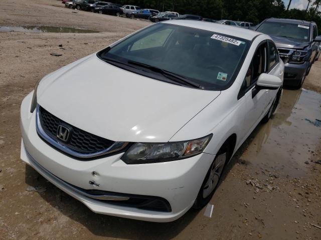 Photo 2 from auction – 2014 HONDA CIVIC LX with VIN 19XFB2F52EE007372