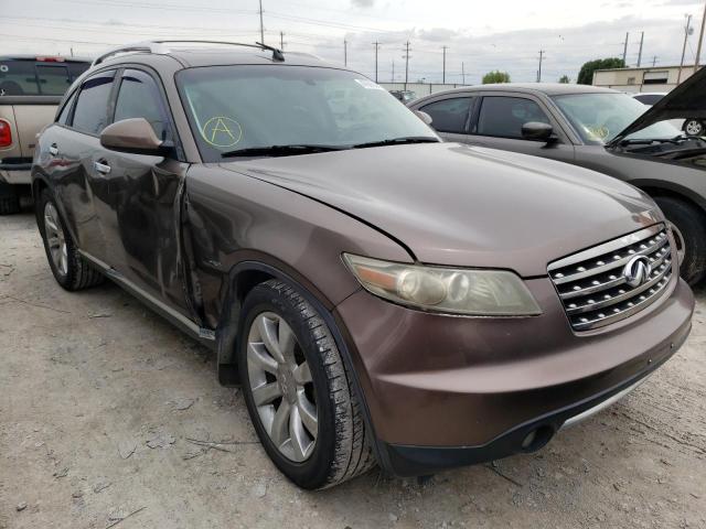 INFINITI FX35 2006 with VIN JNRAS08U36X105461 - Photo from auction