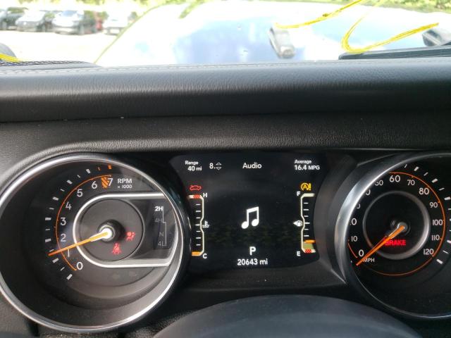 Photo 8 from auction – 2020 JEEP GLADIATOR with VIN 1C6HJTFG7LL103741