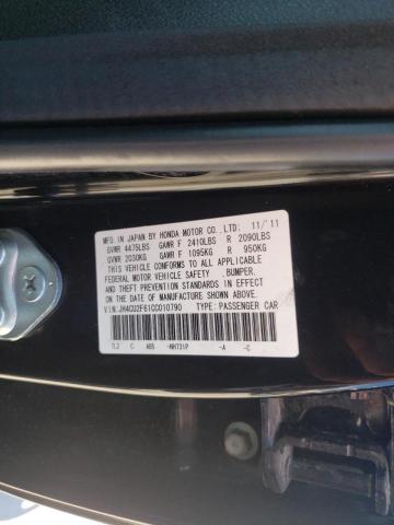 Photo 10 from auction – 2012 ACURA TSX TECH with VIN JH4CU2F61CC010790