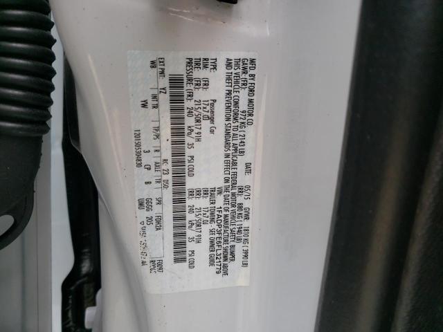Photo 10 from auction – 2015 FORD FOCUS SE with VIN 1FADP3FE6FL321779