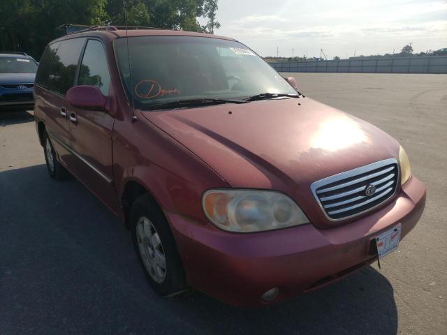 KIA SEDONA EX 2002 with VIN KNDUP131226201213 - Photo from auction
