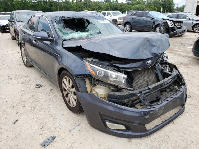 KIA OPTIMA LX 2015 with VIN KNAGM4A7XF5615010 - Photo from auction