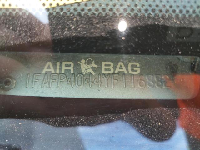 Photo 10 from auction – 2000 FORD MUSTANG with VIN 1FAFP4044YF116882