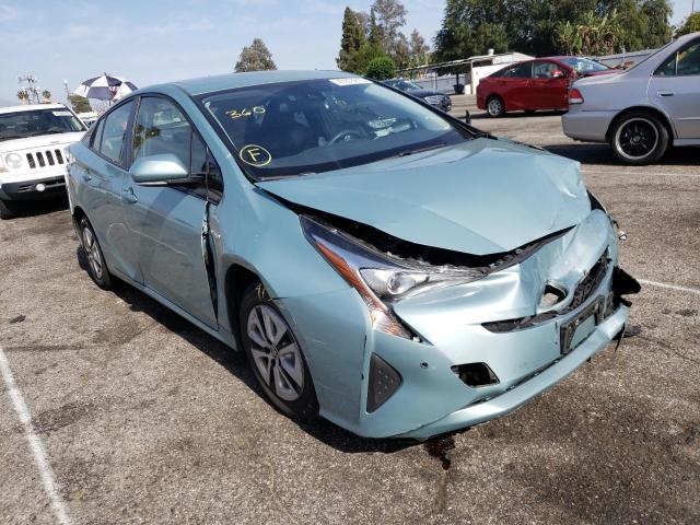 TOYOTA PRIUS 2018 with VIN JTDKBRFU9J3061137 - Photo from auction