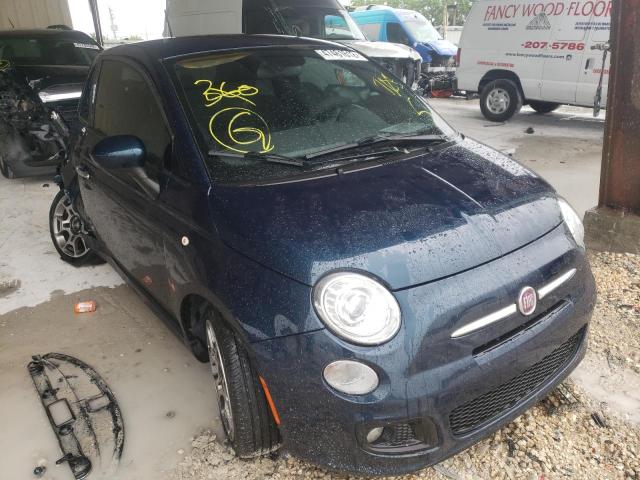 FIAT 500 SPORT 2015 with VIN 3C3CFFBR1FT501487 - Photo from auction