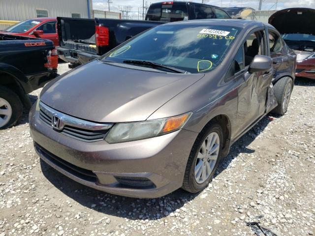 Foto 2 de la subasta – 2012 HONDA CIVIC EX con VIN 2HGFB2F85CH510343