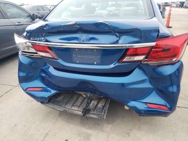 Photo 9 from auction – 2013 HONDA CIVIC LX with VIN 2HGFB2F5XDH602569