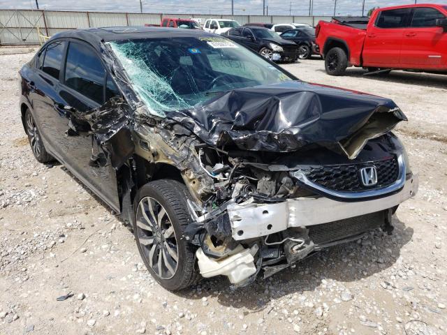 HONDA CIVIC EXL 2015 with VIN 2HGFB2F90FH530948 - Photo from auction