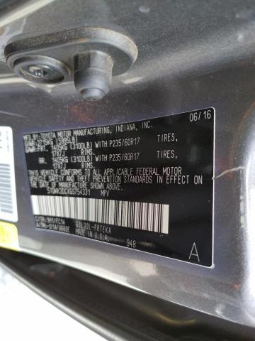 Photo 10 from auction – 2016 TOYOTA SIENNA LE with VIN 5TDKK3DCXGS754331