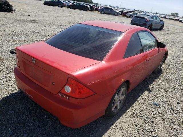 Photo 4 from auction – 2004 HONDA CIVIC EX with VIN 1HGEM21994L077989