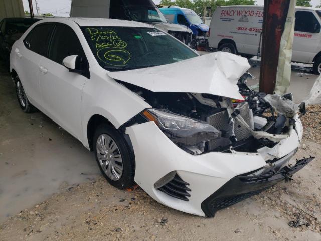 TOYOTA COROLLA L 2019 with VIN 2T1BURHE9KC218447 - Photo from auction