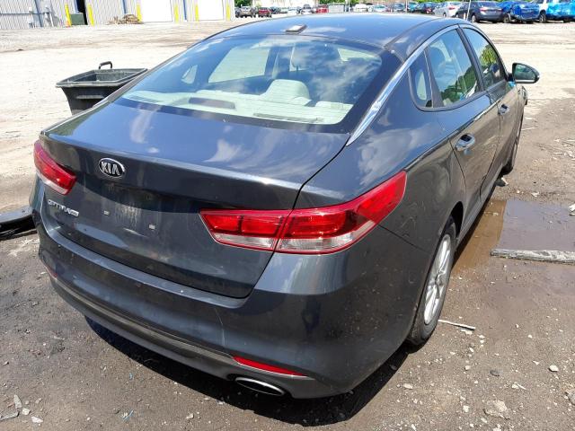Photo 4 from auction – 2016 KIA OPTIMA LX with VIN KNAGT4L36G5077761