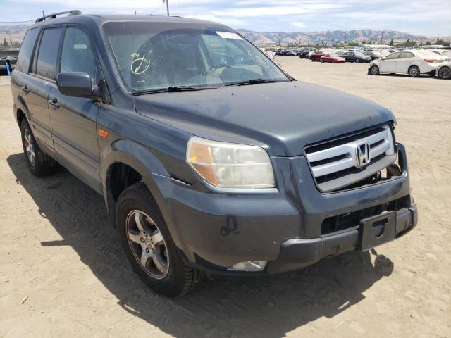 HONDA PILOT 2006 with VIN 5FNYF28586B006457 - Photo from auction