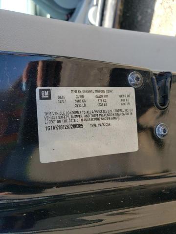 Photo 10 from auction – 2008 CHEVROLET COBALT with VIN 1G1AK18F287200385