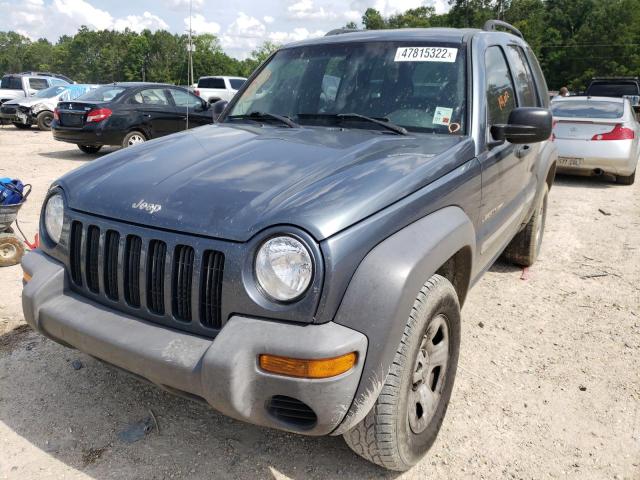 Photo 2 from auction – 2002 JEEP LIBERTY SP with VIN 1J4GK48K92W294756