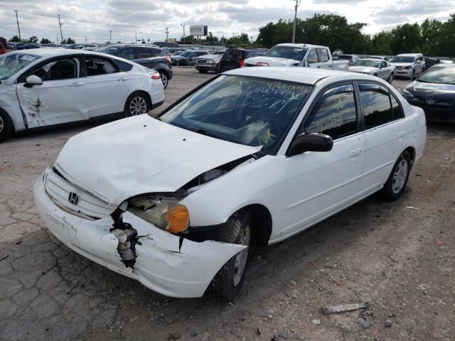 Photo 2 from auction – 2002 HONDA CIVIC LX with VIN 2HGES15572H509741