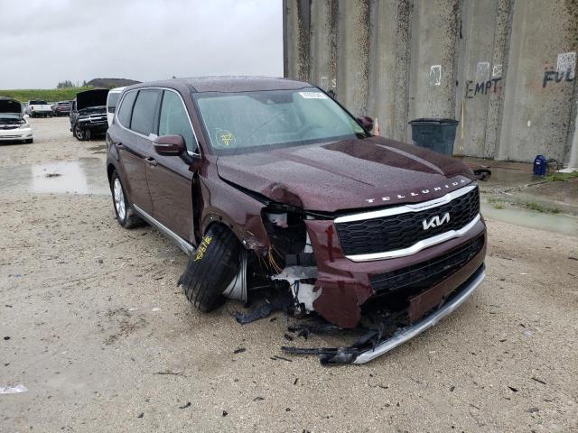 KIA TELLURIDE 2022 with VIN 5XYP2DHC4NG200685 - Photo from auction