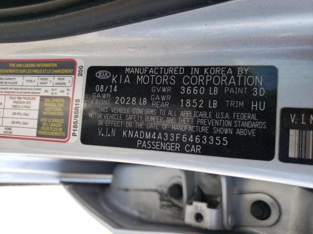 صورة رقم 10 من المزاد - 2015 KIA RIO LX مع VIN KNADM4A33F6463355