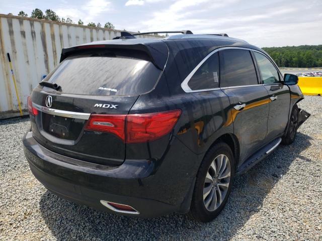 Photo 4 from auction – 2014 ACURA MDX TECHNO with VIN 5FRYD3H46EB002407