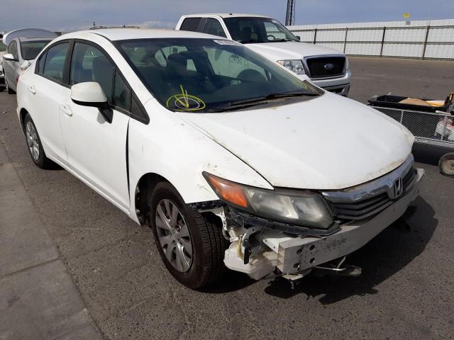 HONDA CIVIC LX 2012 with VIN 19XFB2F59CE369728 - Photo from auction