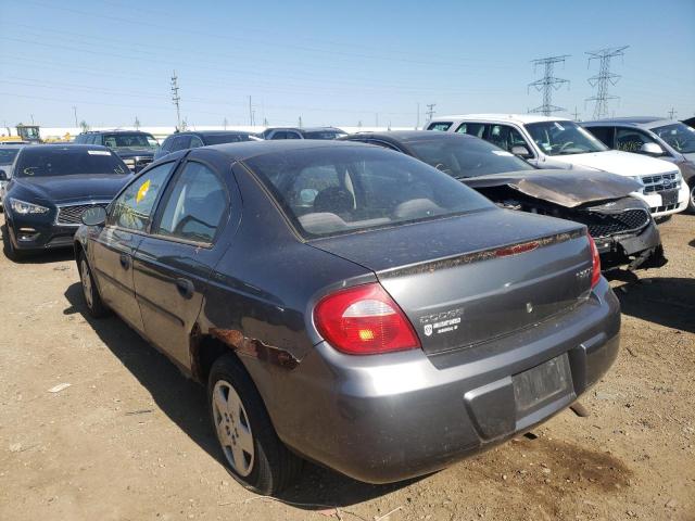 Photo 3 from auction – 2004 DODGE NEON with VIN 1B3ES26C74D554553