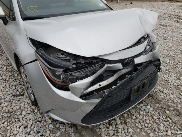 Photo 9 from auction – 2021 TOYOTA COROLLA LE with VIN JTDEPMAE4MJ123030
