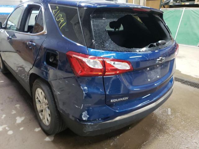 Photo 9 from auction – 2019 CHEVROLET EQUINOX LT with VIN 2GNAXTEV7K6260208