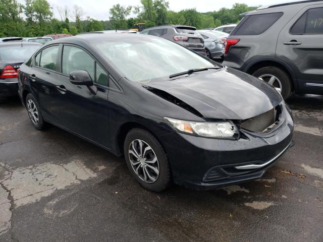 HONDA CIVIC LX 2013 with VIN 19XFB2F57DE217464 - Photo from auction