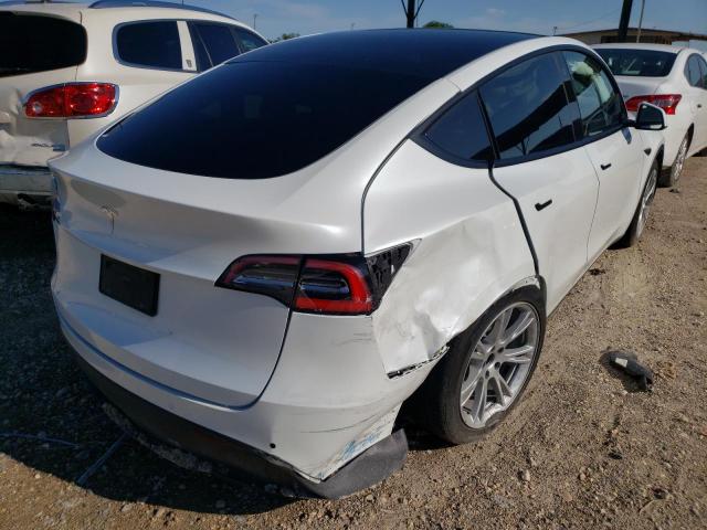 Photo 4 from auction – 2021 TESLA MODEL Y with VIN 5YJYGDED5MF106999