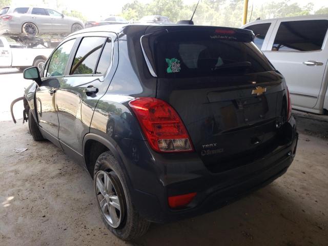 Photo 3 from auction – 2020 CHEVROLET TRAX LS with VIN 3GNCJKSB5LL176335