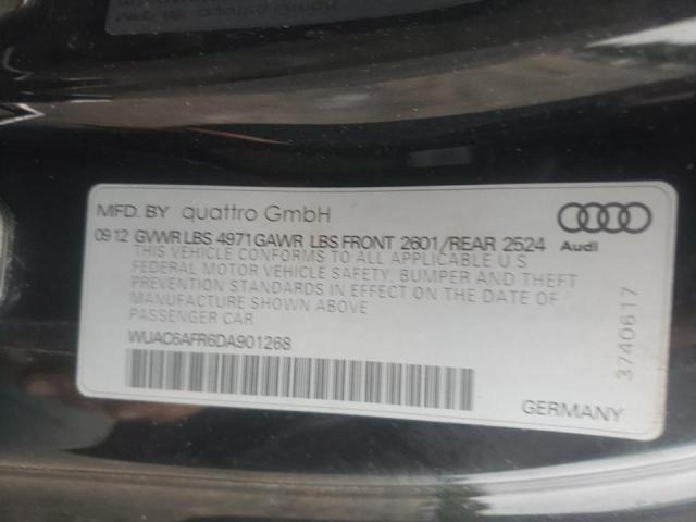 Photo 10 from auction – 2013 AUDI RS5 with VIN WUAC6AFR6DA901268