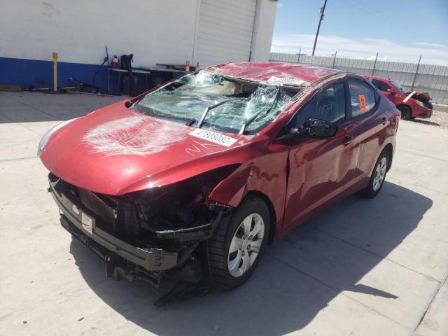 Photo 2 from auction – 2016 HYUNDAI ELANTRA SE with VIN 5NPDH4AE5GH779873