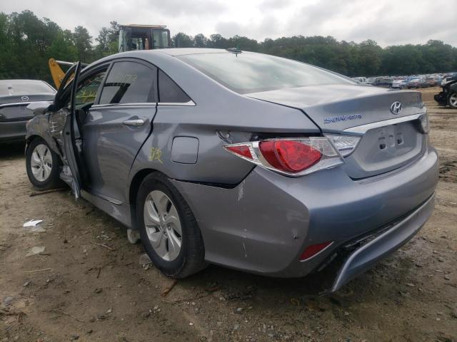 Photo 3 from auction – 2014 HYUNDAI SONATA HYB with VIN KMHEC4A4XEA114221
