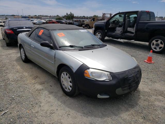 CHRYSLER SEBRING LX 2004 with VIN 1C3EL45X54N327498 - Photo from auction