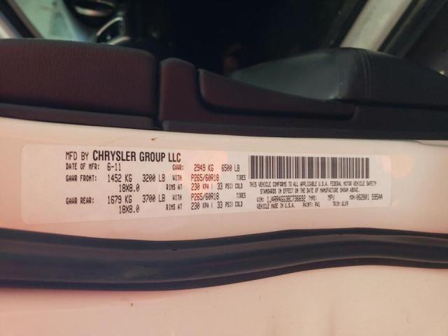 Photo 10 from auction – 2011 JEEP GRAND CHER with VIN 1J4RR4GG3BC736692