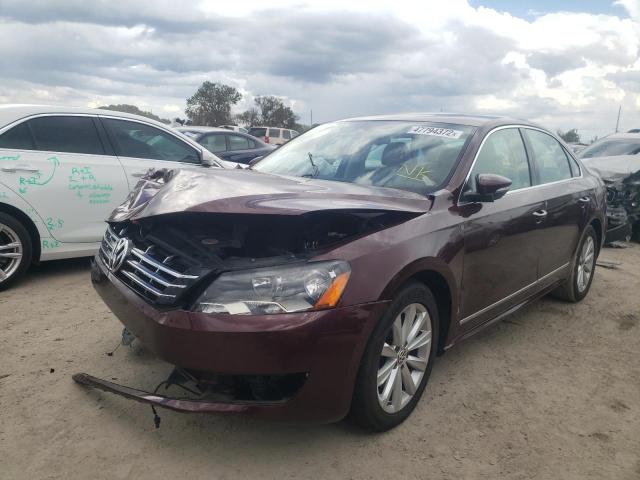 Photo 2 from auction – 2012 VOLKSWAGEN PASSAT SEL with VIN 1VWCH7A37CC032497